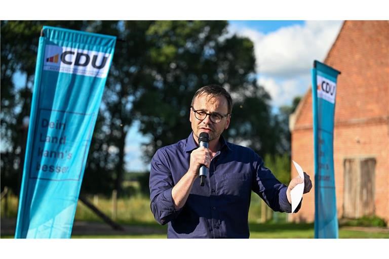 CDU-Chef Jan Redmann kritisiert die Wahl von Dietmar Woidke. (Archivbild)