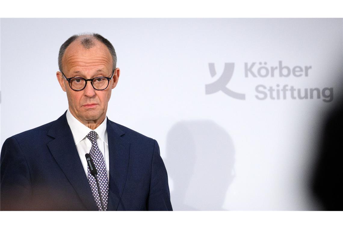 CDU-Chef und Kanzlerkandidat Friedrich Merz