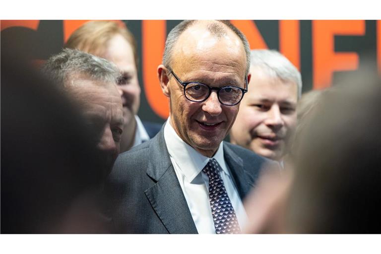 CDU-Kanzlerkandidat Friedrich Merz hat auf der Grünen Woche in Berlin viele Versprechungen in Richtung der Landwirtschaft gemacht.