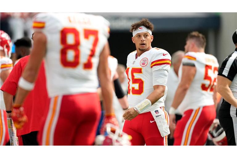 Chiefs-Quarterback Patrick Mahomes führte sein Team zum Sieg.