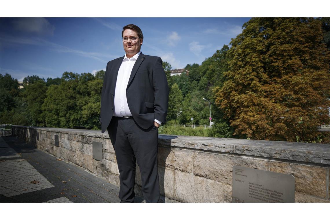 Daniel Lindenschmid ist parlamentarische Geschäftsführer der AfD-Fraktion im Landtag von Baden-Württemberg. (Archivbild)