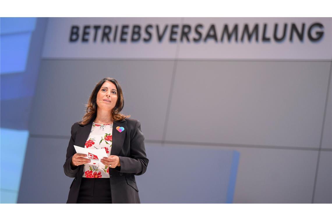 Daniela Cavallo ist die erste Frau an der Spitze des VW-Konzernbetriebsrates. (Archivbild)