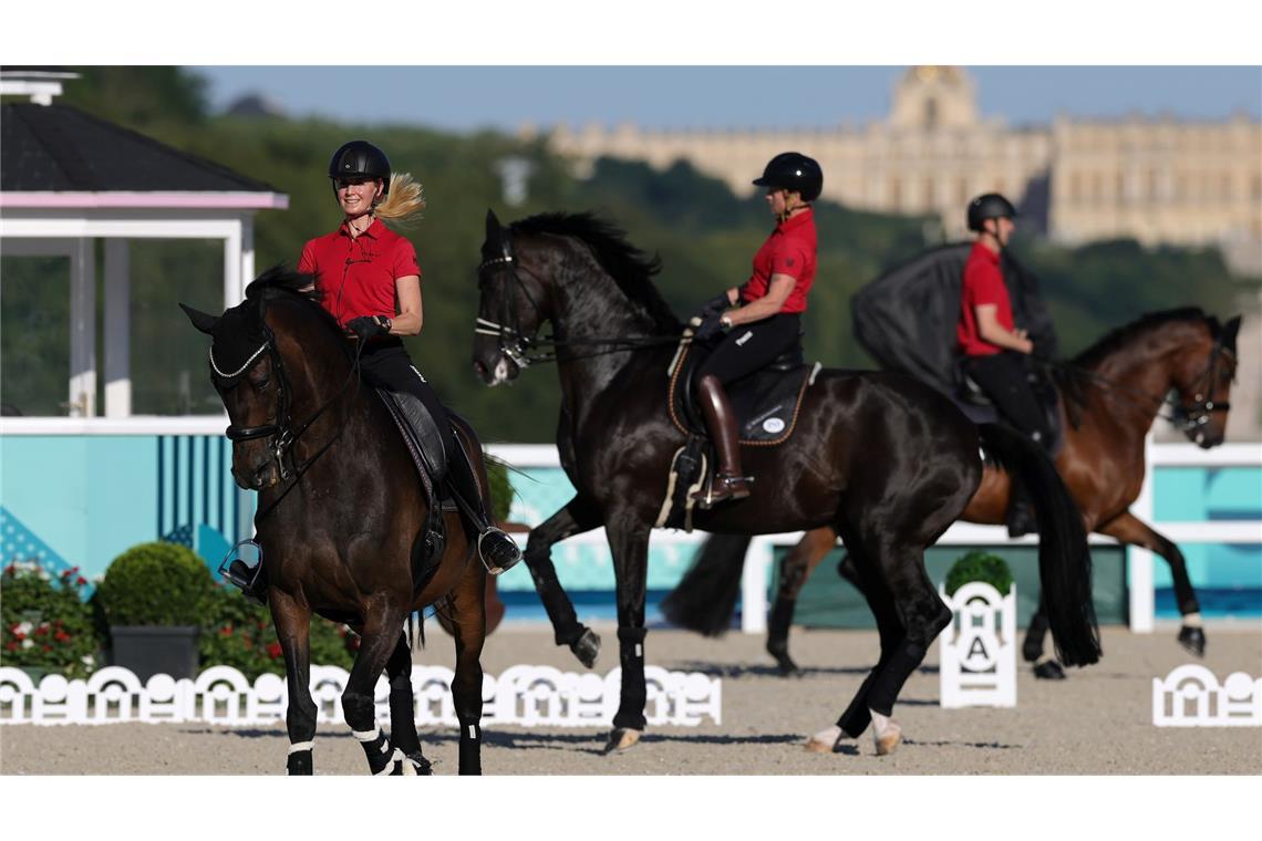 Das deutsche Dressur-Trio ist Gold-Favorit