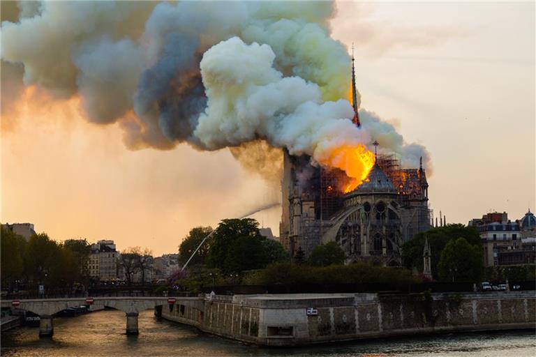 Das Feuer breitete sich damals schnell aus.