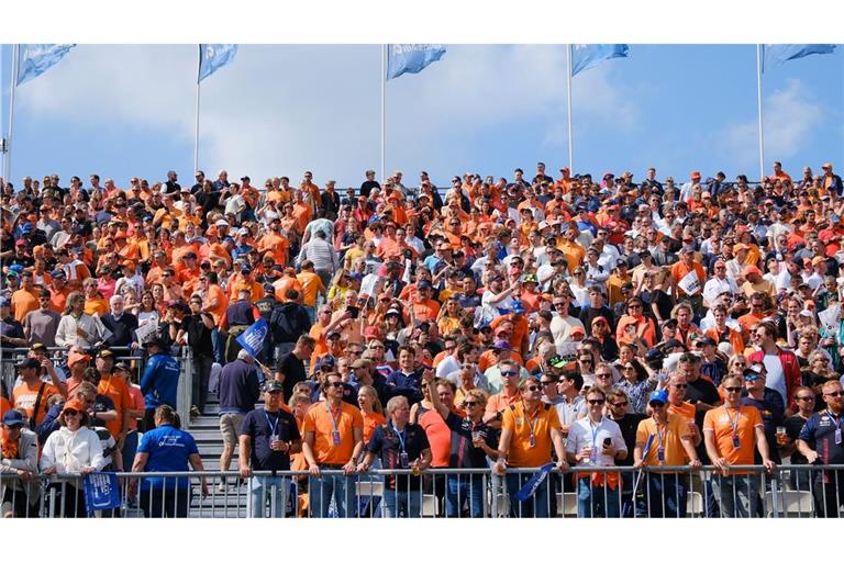 Das Formel-1-Rennen der Niederlande: ein Fan-Magnet in Orange.