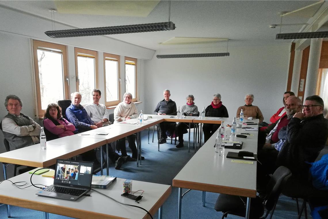 Das Gremium bei seiner Klausurtagung in Löwenstein. Foto: Kirchengemeinde Murrhardt