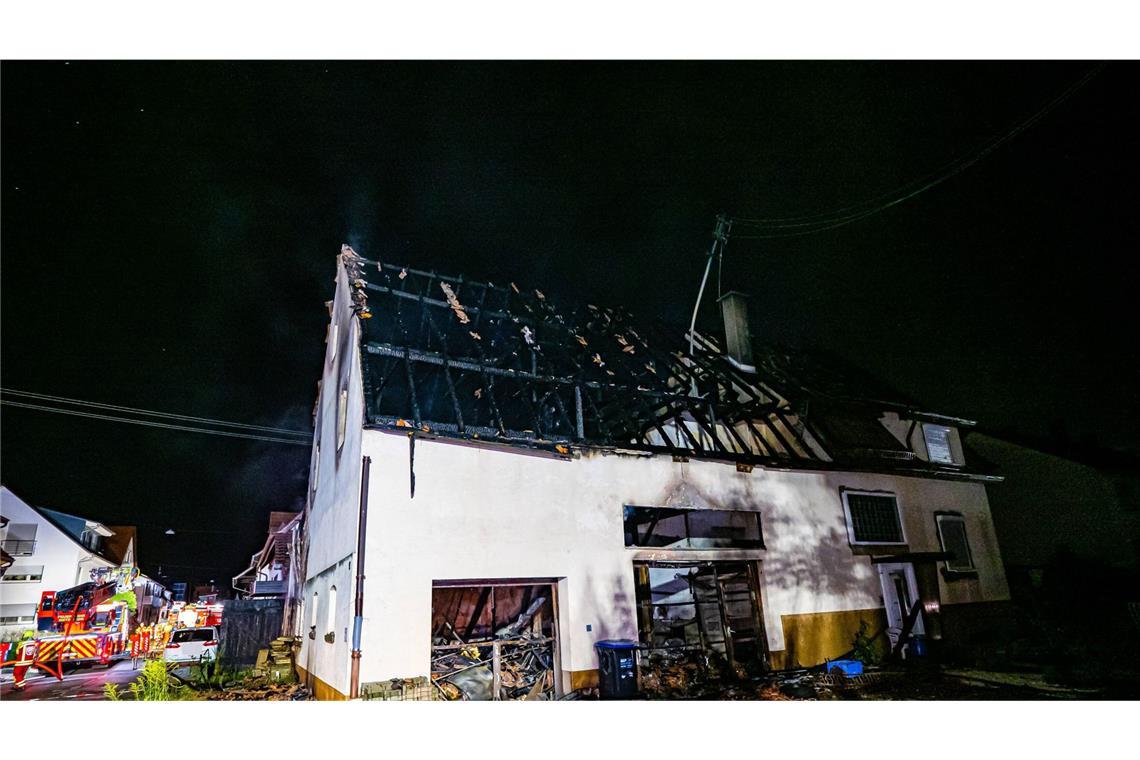 Das Haus ist aktuell einsturzgefährdet.