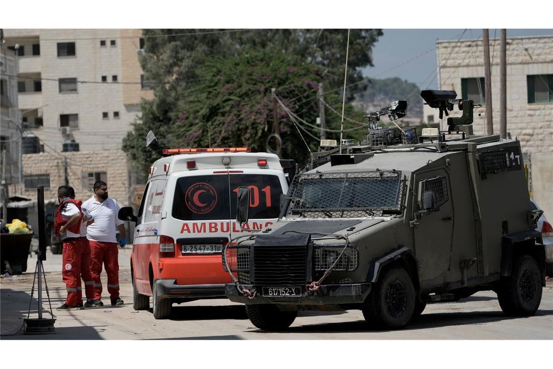 Das israelische Militär geht im Westjordanland erneut gegen militante Palästinenser vor.