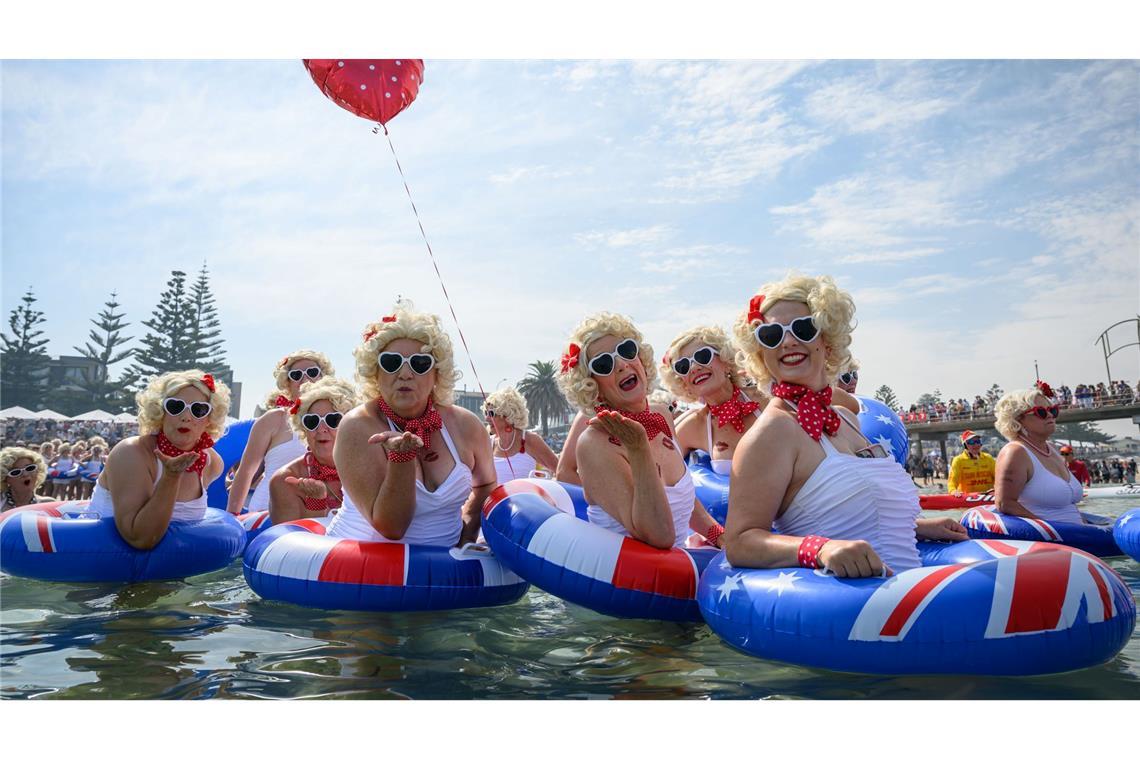 Das Marilyn Jetty Swim wurde 2014 von Sarah Tinney ins Leben gerufen, nachdem sie ihre Mutter an Krebs verloren hatte.