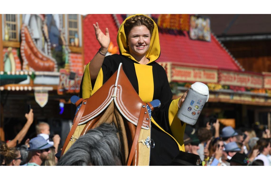 Das Münchner Kindl steht für die Wiesn-Tradition.