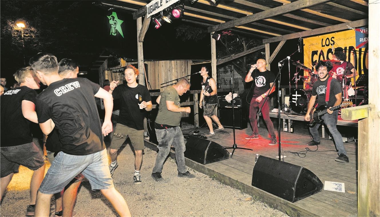 Das Open-Air-Konzert im Jugendzentrum Murrhardt mit der Band Los Fastidios aus Verona war eine der vielen Veranstaltungen der vergangenen beiden Jahre, die die Vorstandsmitglieder bei der Vorstellung ihrer Arbeit im Gemeinderat erwähnten. Archivfoto: J. Fiedler