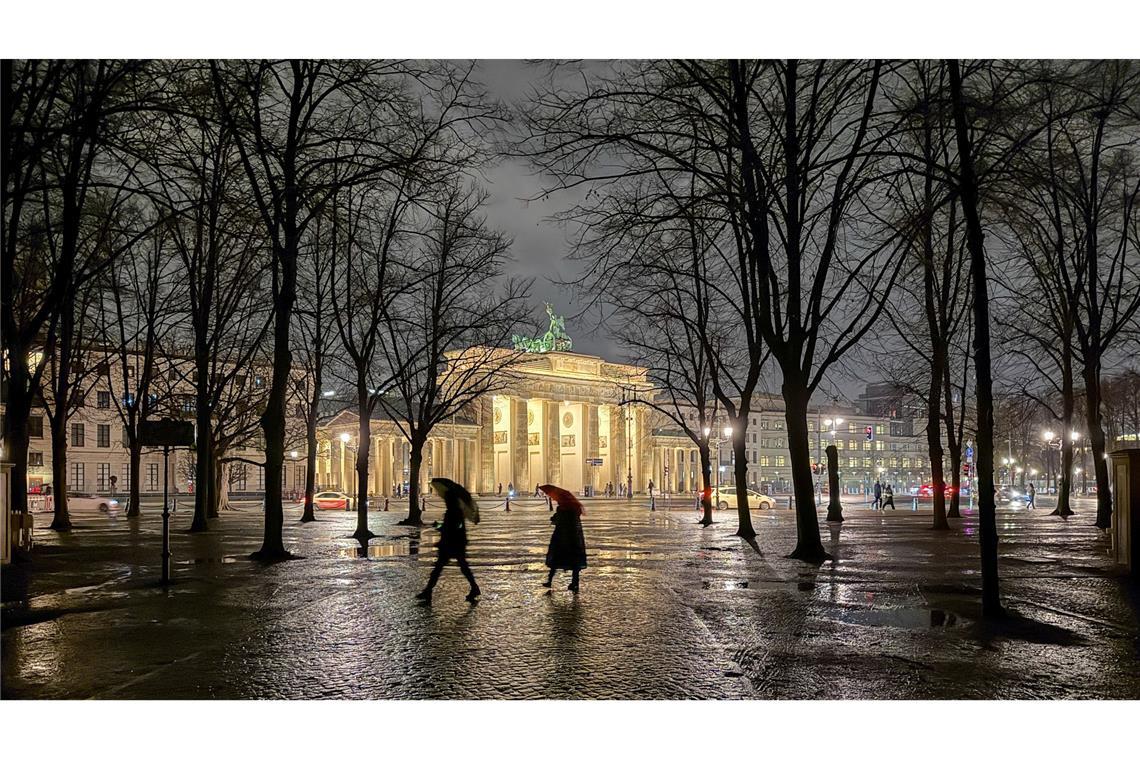 Das politische Berlin muss erstmals einen Wahlkampf im Winter meistern (Archivbild).