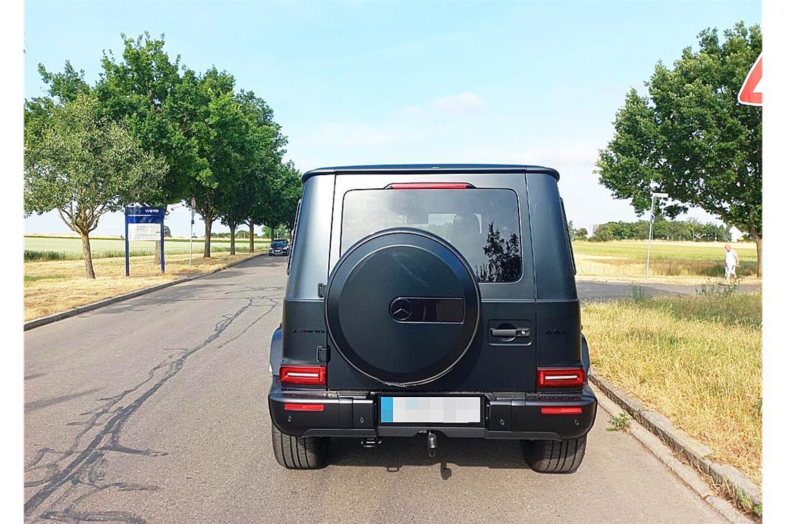 Das Streitobjekt: ein Mercedes-AMG G 63, frisch nach der Auslieferung