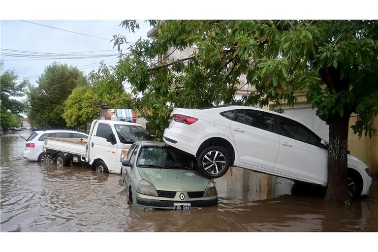 Das Unwetter hat für viel Zerstörung gesorgt.