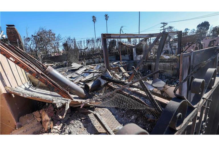 Das Verwüstung durch die verheerenden Brände im Raum Los Angeles ist riesig.