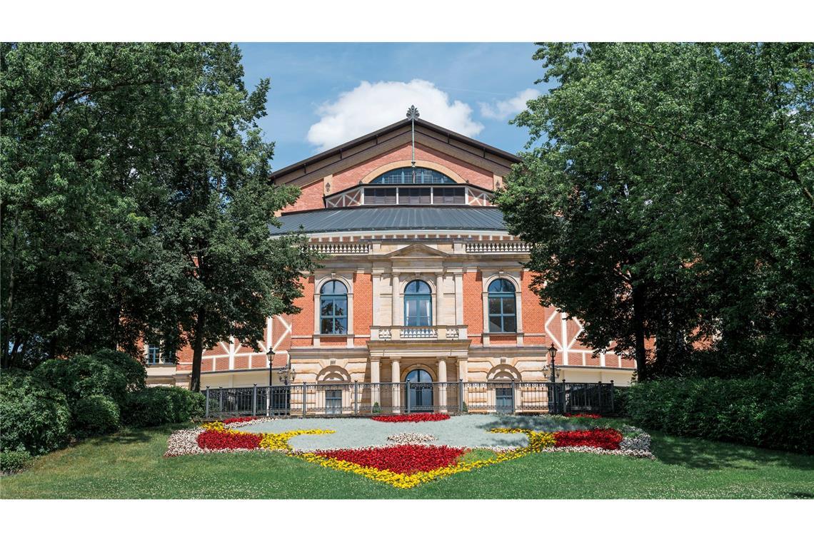 Das weltberühmte Bayreuther Festspielhaus öffnet am 25. Juli für die Premiere (Archivbild).