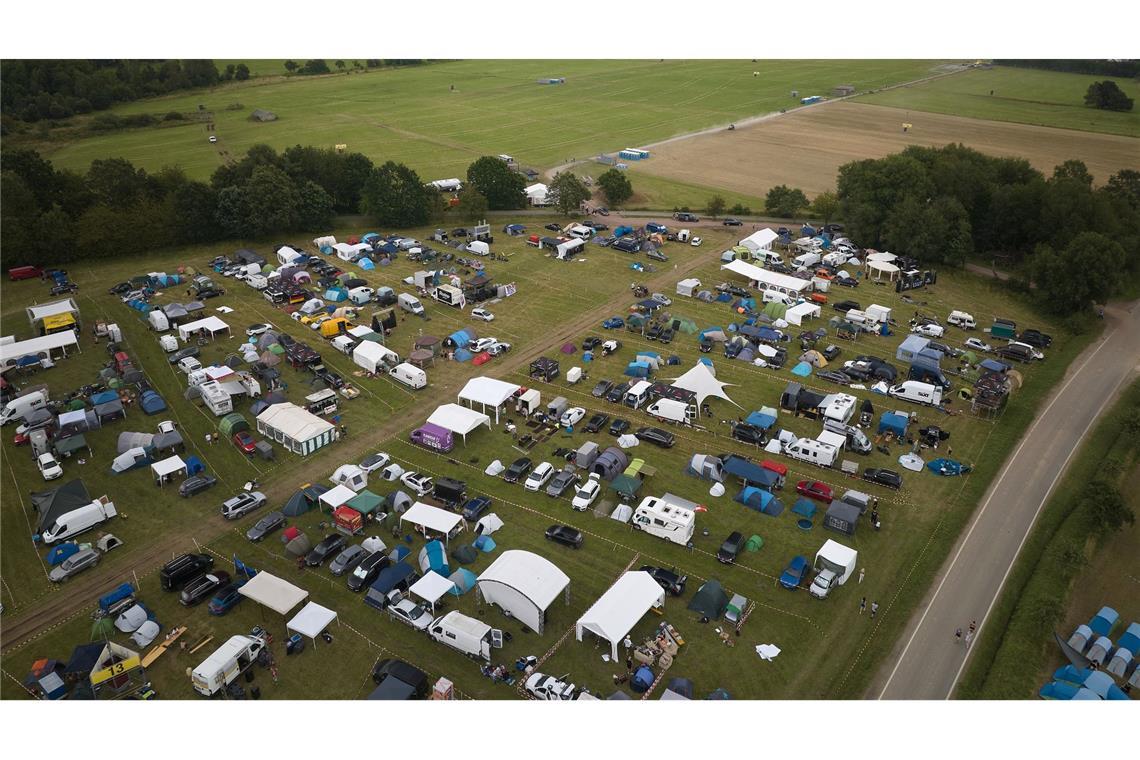 Das Wetter macht dem Camping einen Strich durch die Rechnung. (Archiv)