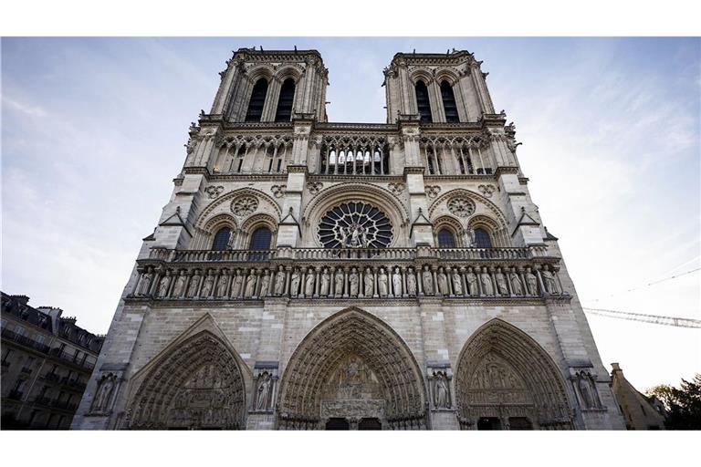 Dei Kathedrale Notre-Dame wird nach dem Großbrand 2019 nun wieder eröffnet. (Archivbild)