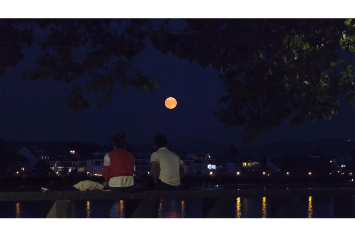 Den besonders seltenen "blauen Supermond" gibt es nur rund alle zehn Jahre.