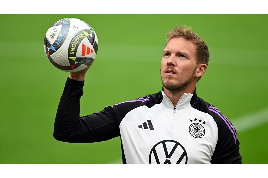 Den Blick nach vorne: Für Julian Nagelsmann hat die Vorbereitung auf die WM-Saison längst begonnen.