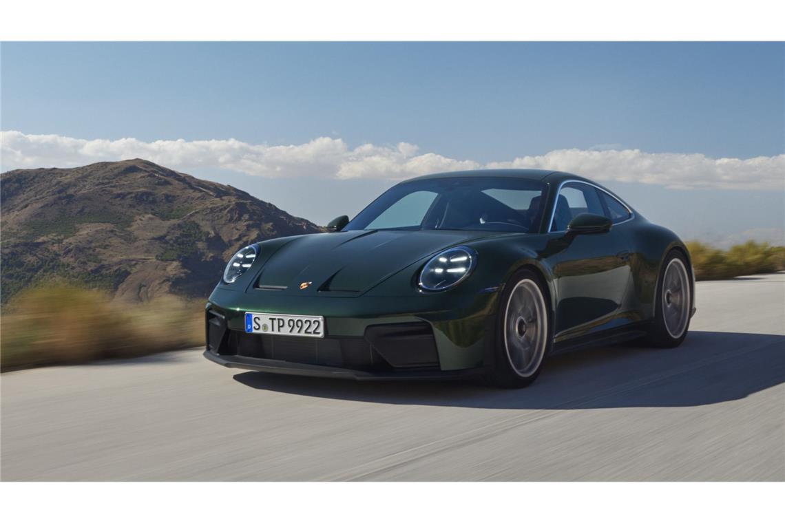 Der 911 GT3 mit Touring-Paket wird von Porsche als die „dezentere Variante“ beschrieben.