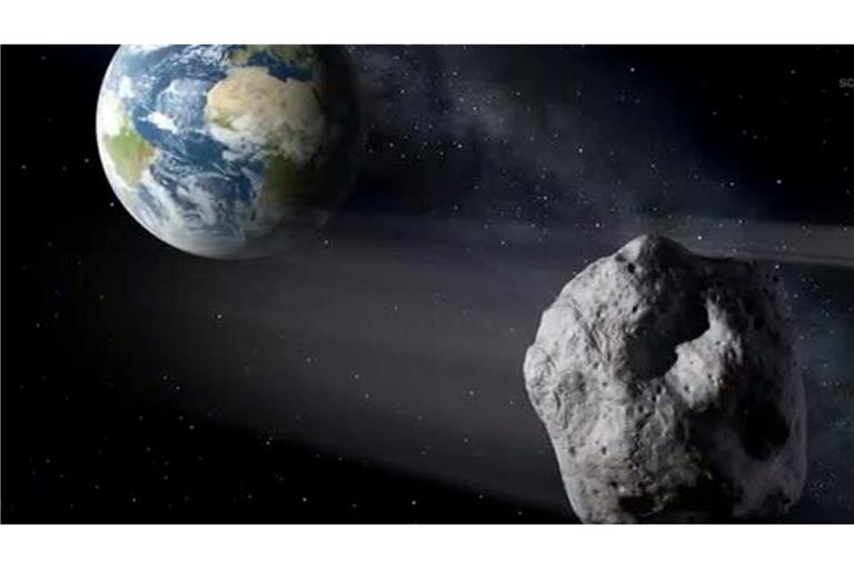 Der Asteroid 2024 YR4 könnte der Erde im Jahr 2032 gefährlich nahekommen. (Symbolbild)