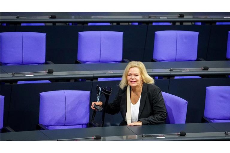 Der Bundestag berät über das "Sicherheitspaket" der Ampel. (Archivfoto)