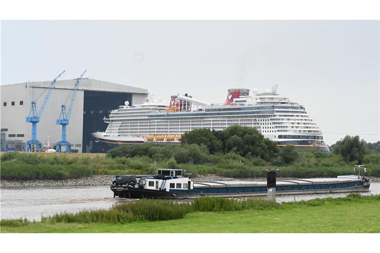 Der Bundestag macht den Weg für die Rettung der Meyer Werft frei. (Archivbild)