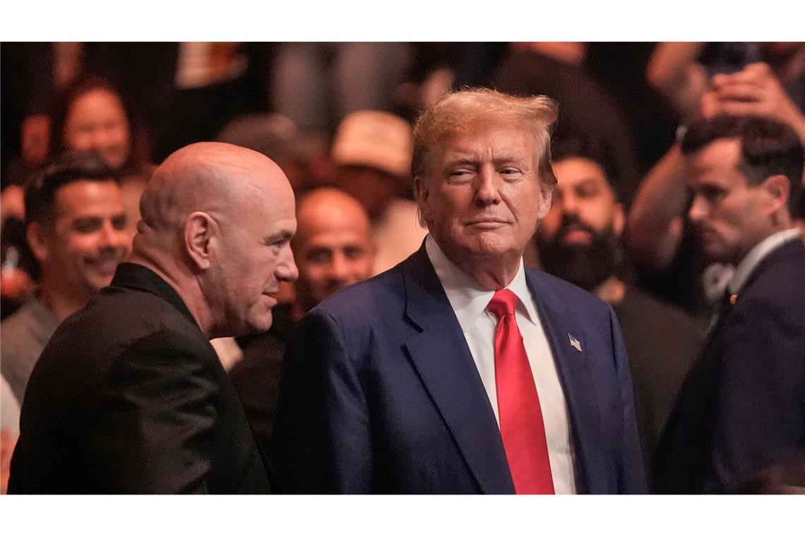 Der Chef der Kampfsport-Organisation UFC, Dana White, hält zu Trump. (Archivbild)