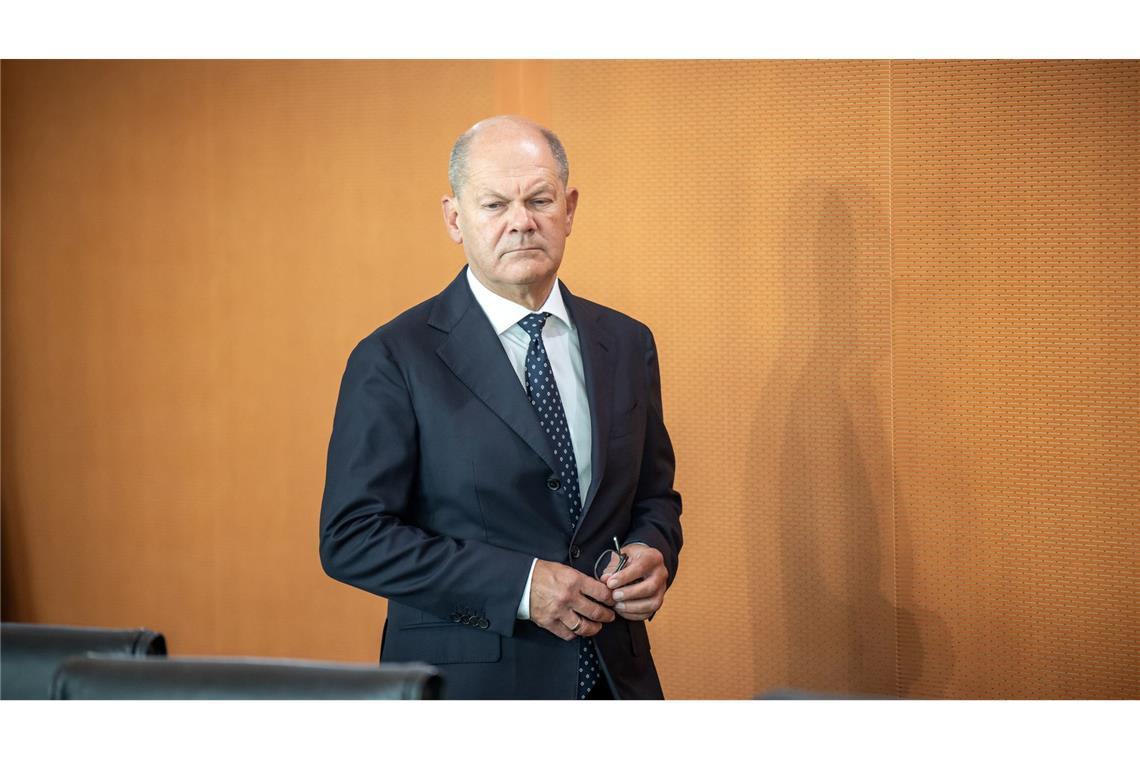 Der Druck auf Bundeskanzler Olaf Scholz nimmt zu. (Archivbild)