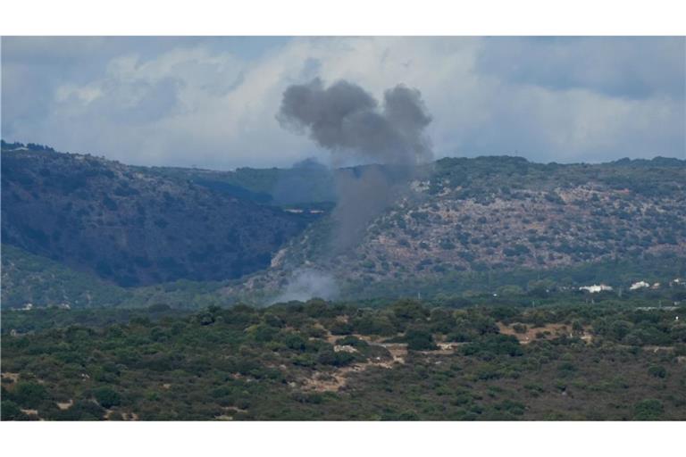 Der gegenseitige Beschuss zwischen Israel und der Hisbollah im Libanon geht unvermindert weiter.