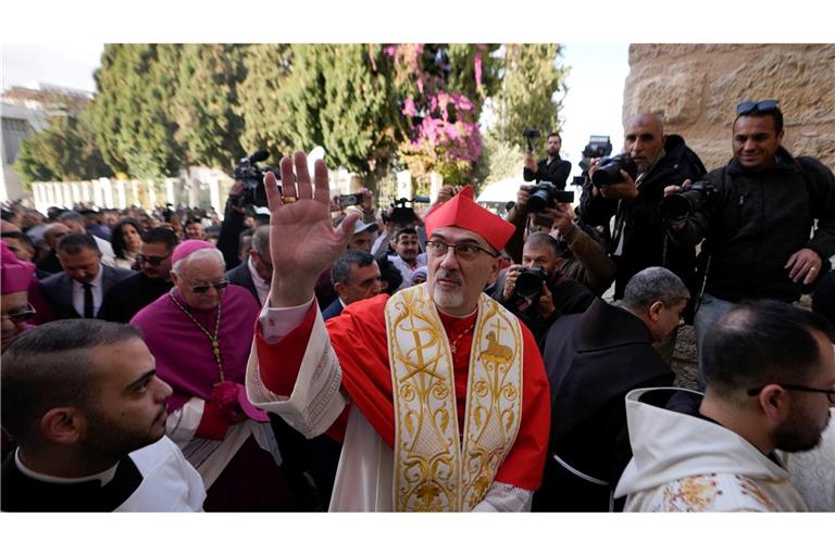 Der höchste Vertreter der katholischen Kirche im Heiligen Land, Pizzaballa, zeigt Solidarität mit den Palästinensern in Gaza.