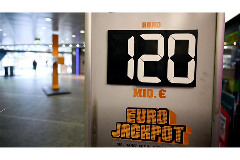 Der Höchstgewinn im Eurojackpot liegt bei 120 Millionen Euro. (Symbolbild)