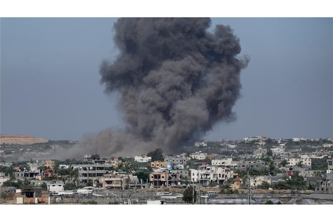 Der israelische Einsatz in Rafah galt als besonders umstritten, da sich dort Hunderttausende Flüchtlinge aufhielten. (Archivbild)