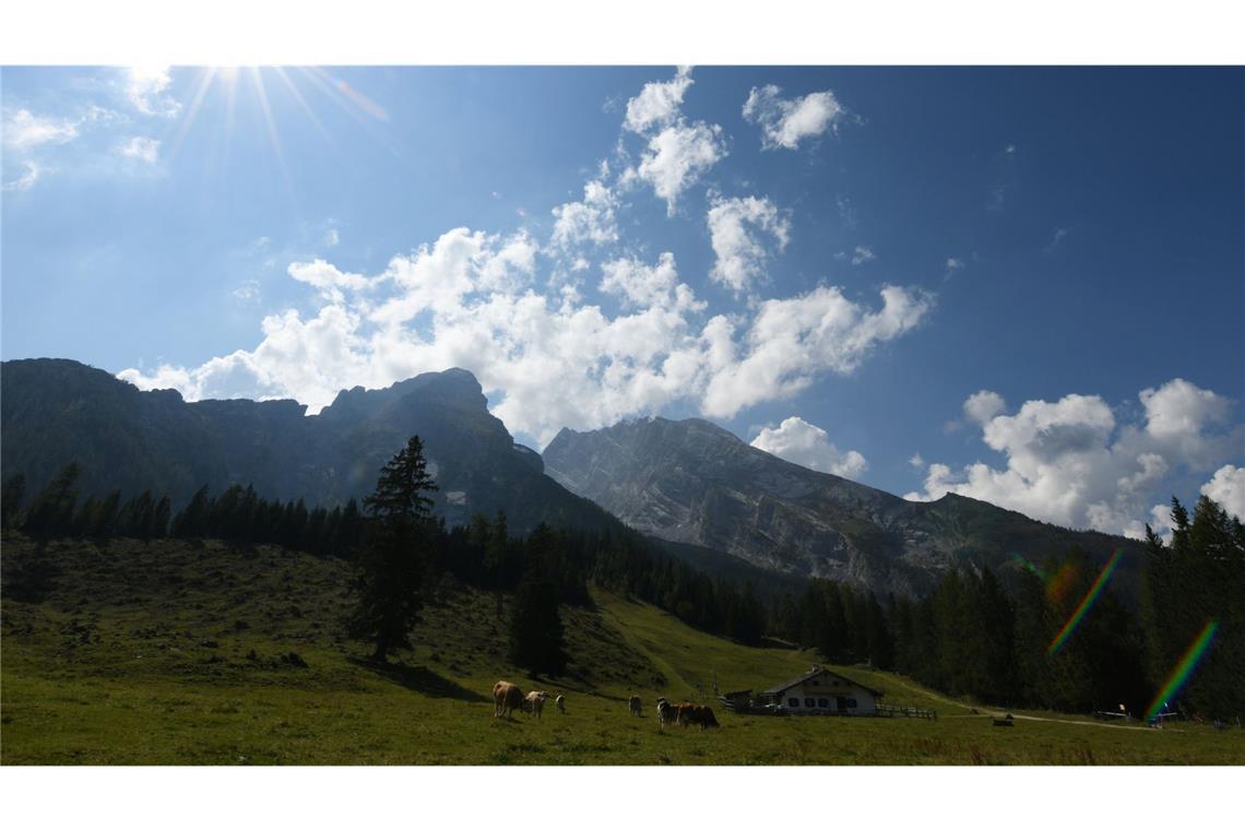 Der junge Mann ist  wohl im Bereich der Mittelspitze des Watzmannes auf westlicher Seite abgestürzt.