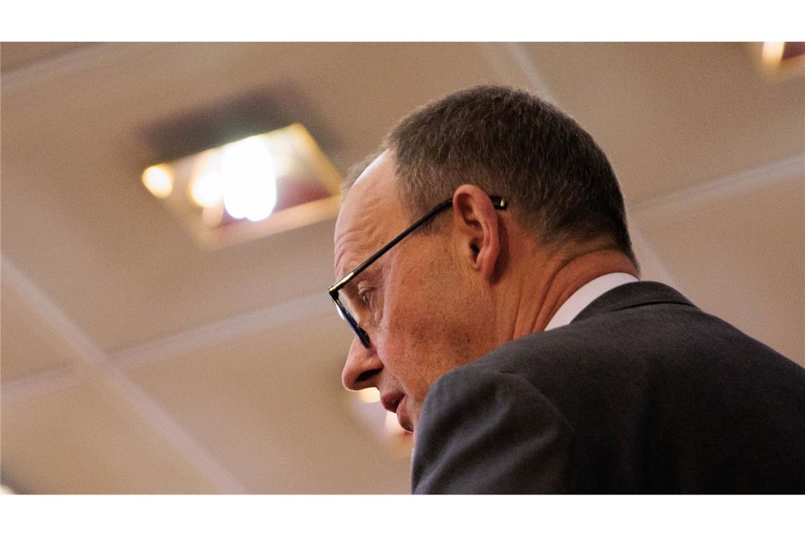 Der Kanzlerkandidat der Union, Friedrich Merz äußerte sich zum Thema Schuldenbremse. (Archivbild)