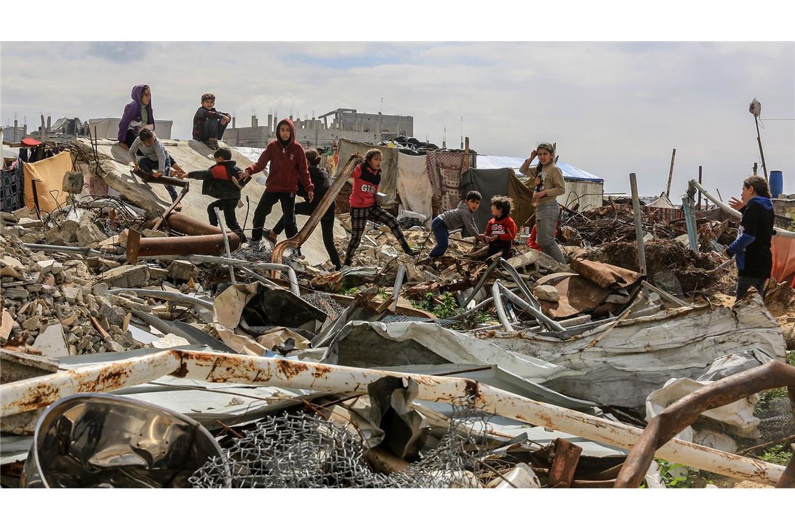 Der Krieg machte den Gazastreifen zu einem Trümmerfeld. (Archivbild)