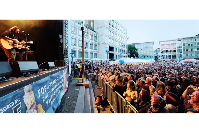 Der Marktplatz wird beim Sommerfestival der Kulturen auch in diesem Jahr wieder voll werden.