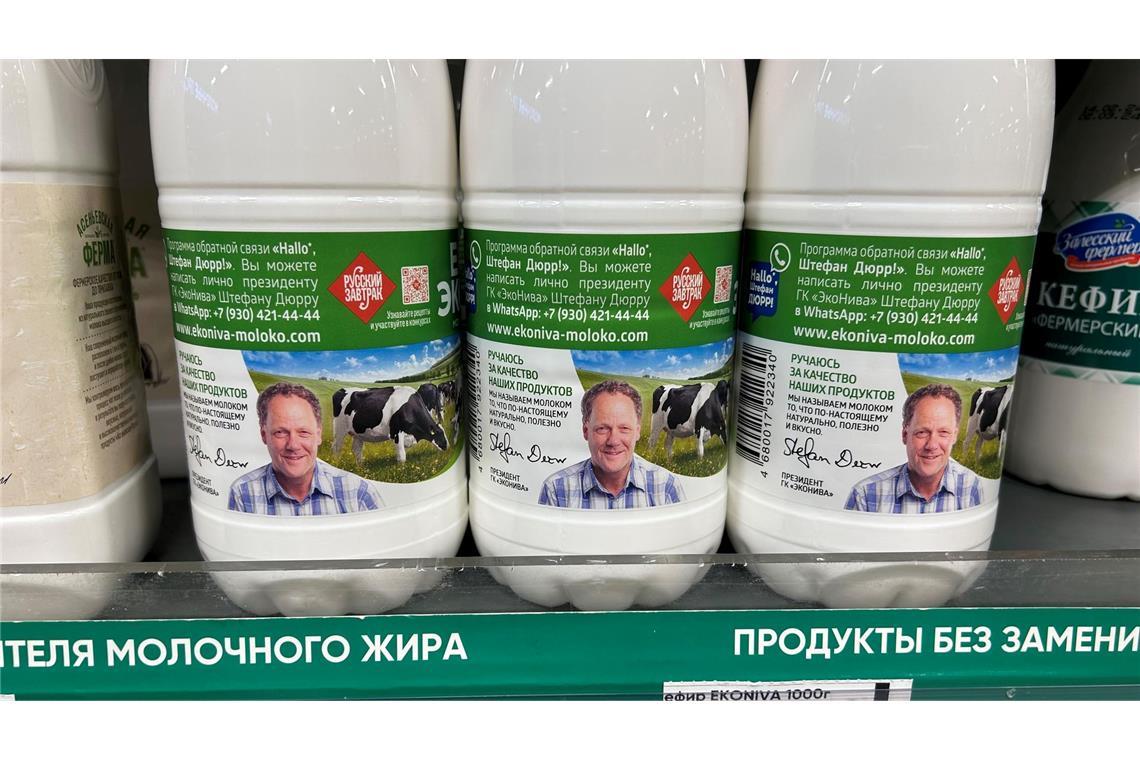 Der Milchproduzent Stefan Dürr ist seit Jahrzehnten in Russland tätig. Man sieht sein Foto auf vielen Verpackungen von Molkereiprodukten. 
(Archivbild)