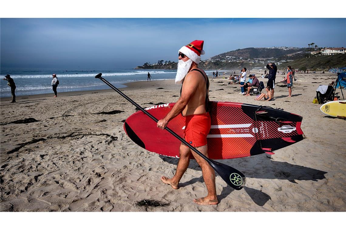 Der Nikolaus geht Surfen