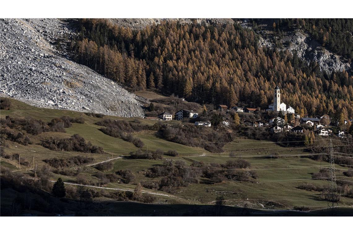 Der rund 500 Jahre alte Altar wurde aus der Kirche von Brienz in Sicherheit gebracht.