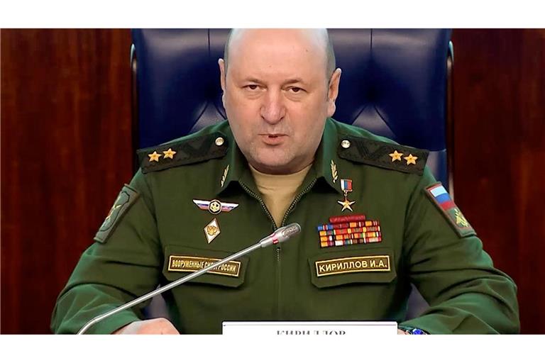 Der russische General Igor Kirillow gehörte zu den bekanntesten Gesichtern des Angriffskrieges gegen die Ukraine.