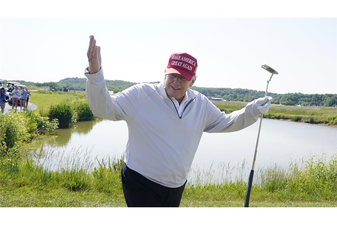 Der Secret Service hatte am Sonntag auf Trumps Golfplatz im Bundesstaat Florida einen Anschlag auf den US-Präsidentschaftskandidaten verhindert. (Archivbild)