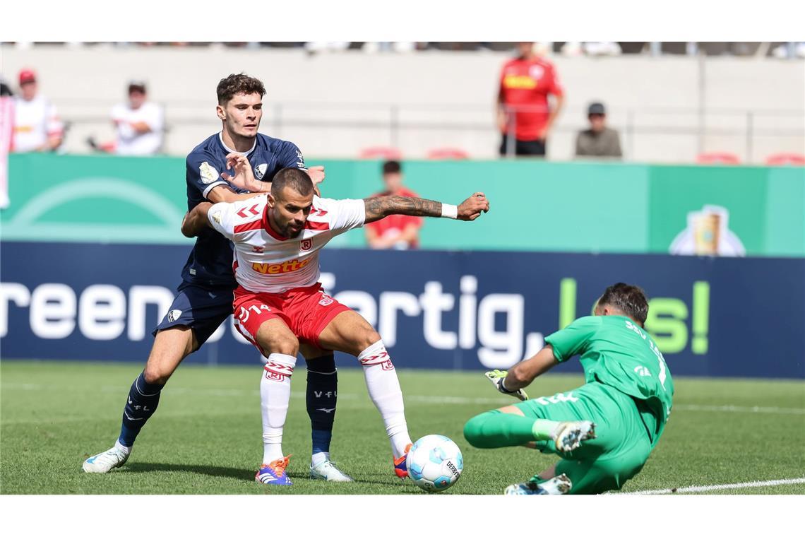 Der VfL Bochum hatte es in Regensburg schwer.