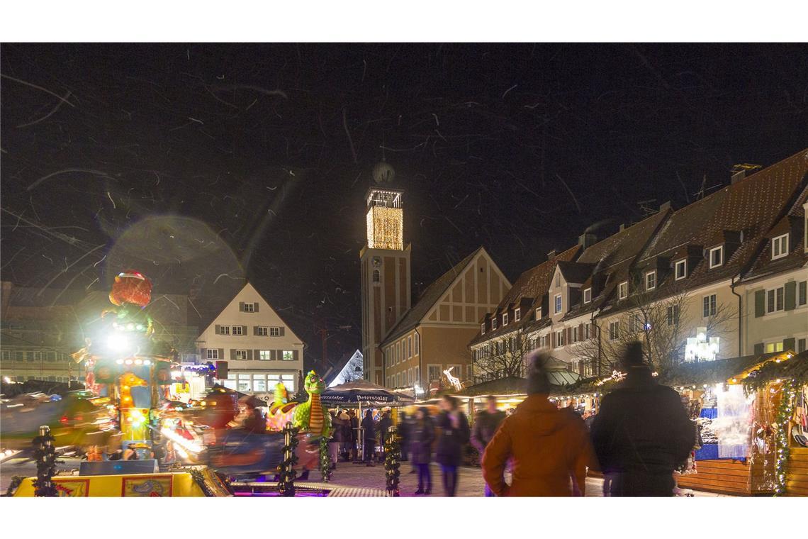 Der Weihnachtsmarkt in Freudenstadt kehrt zurück.