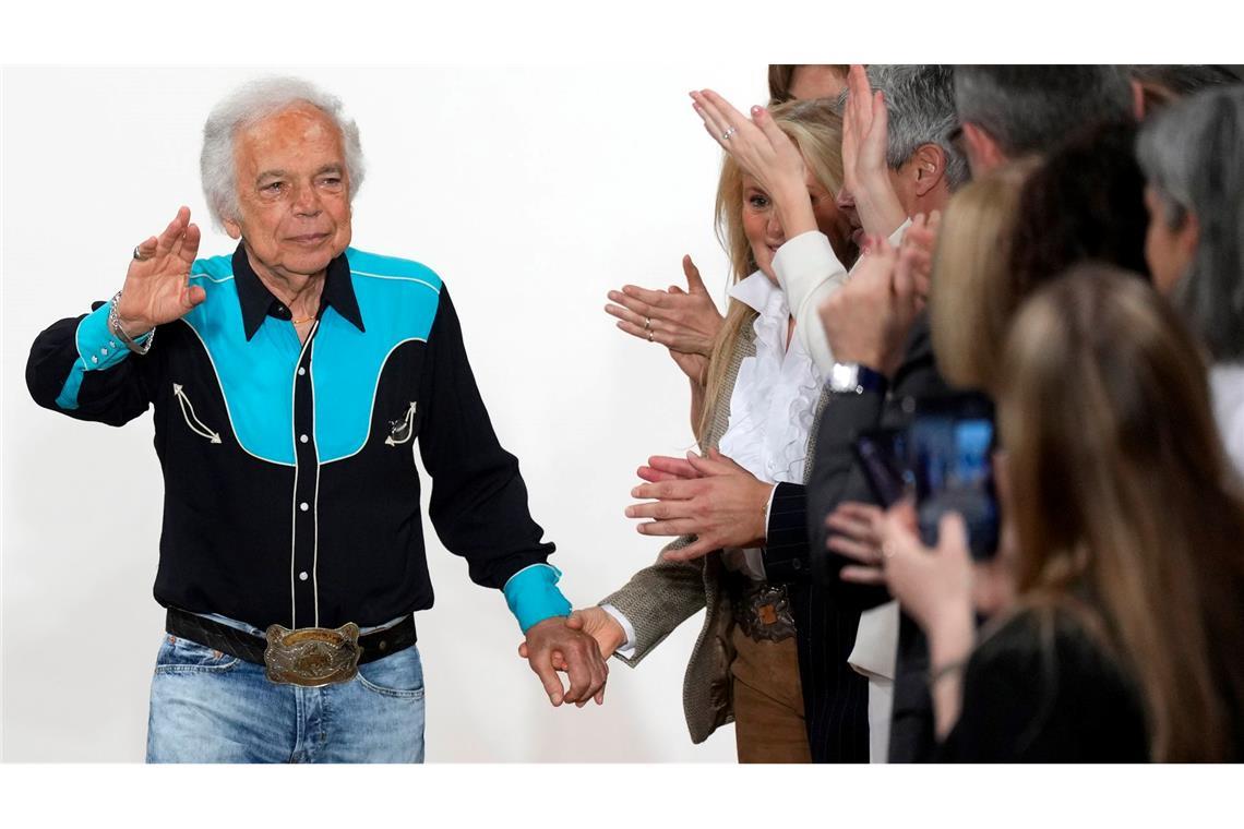 Designer Ralph Lauren wird 85 Jahre alt. (Archivbild)