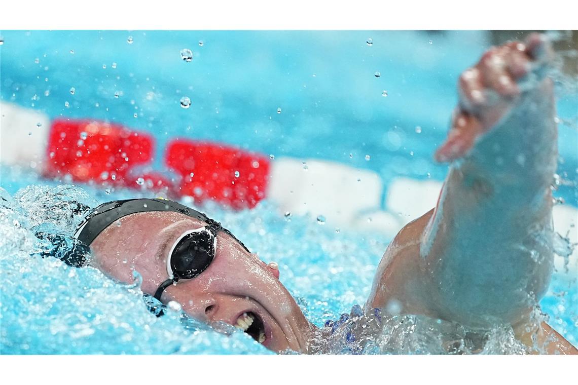 Die 22-Jährige gewann Bronze im Finale über 1500 Meter Freistil.