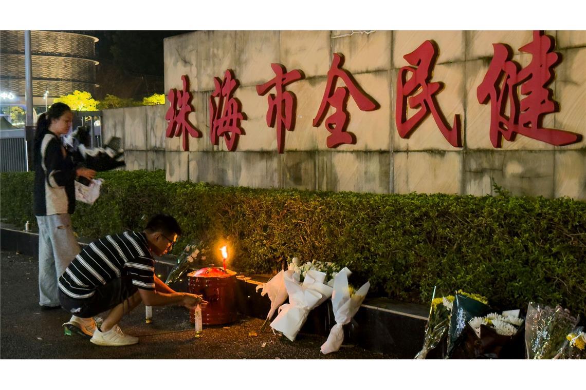 Die Amokfahrt in Zhuhai hatte 35 Menschen das Leben gekostet. (Archivbild)