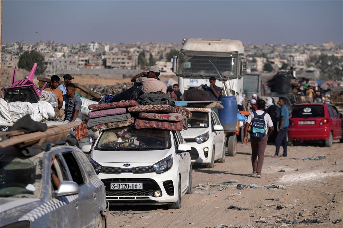 Die Anwohner im Norden von Chan Junis sowie im Osten von Deir al-Balah im Gazastreifen sollen fliehen.