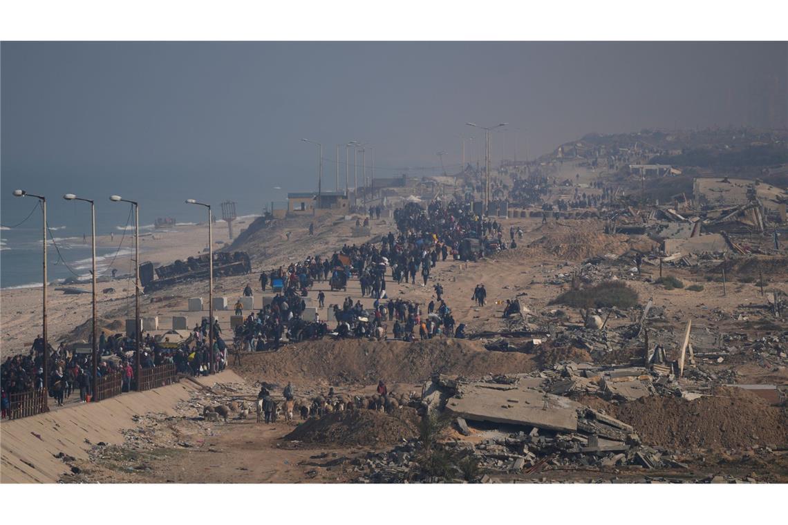 Die arabischen Länder lehnen eine Vertreibung der Palästinenser aus Gaza entschieden ab.